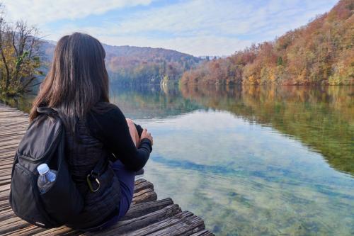 Gimpy at Plitvice